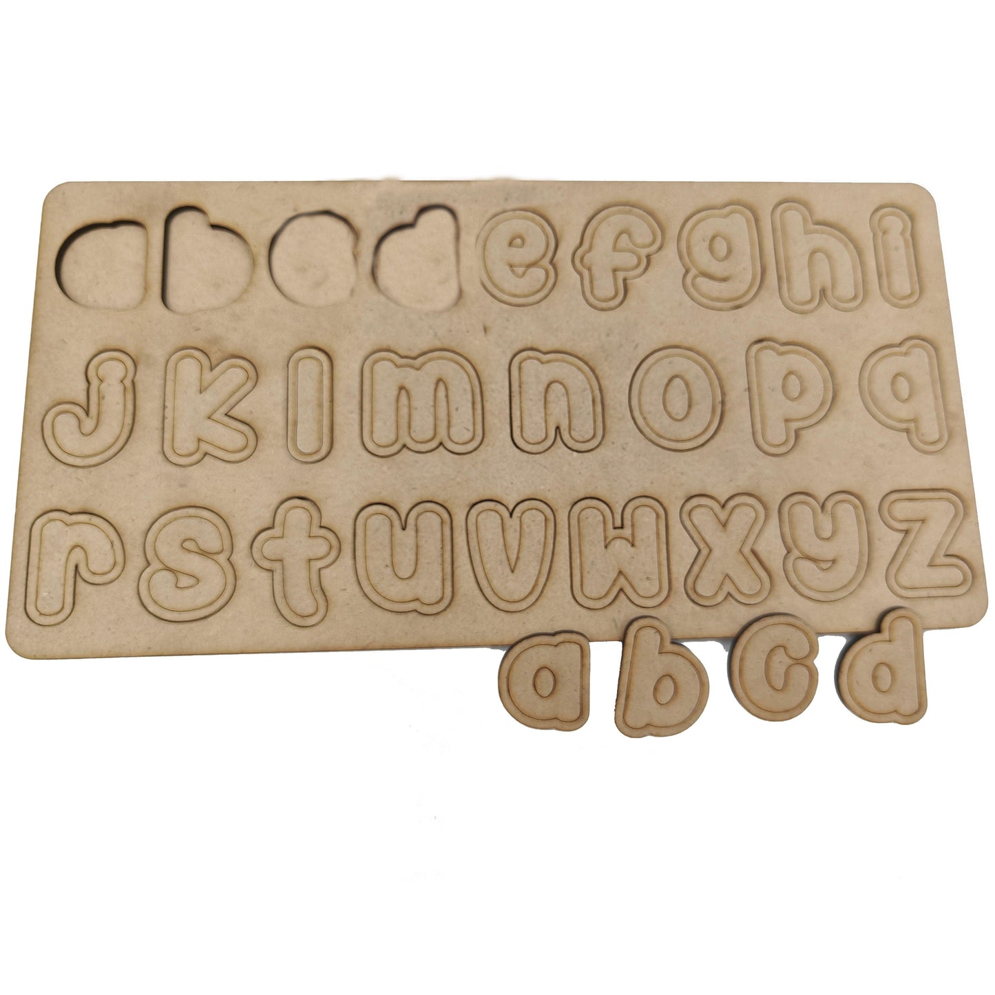 Wooden Picture Alphabet ABC Puzzle Learning Educational - ICraft asia