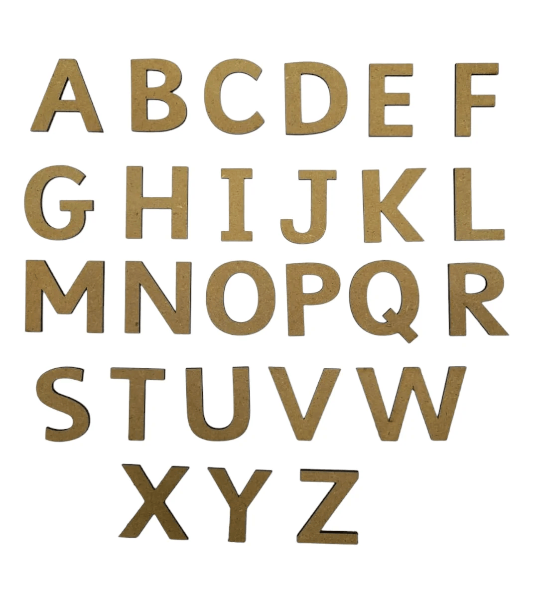 Alphabet Cut Outs Upper Case & Lower Case - ICraft asia