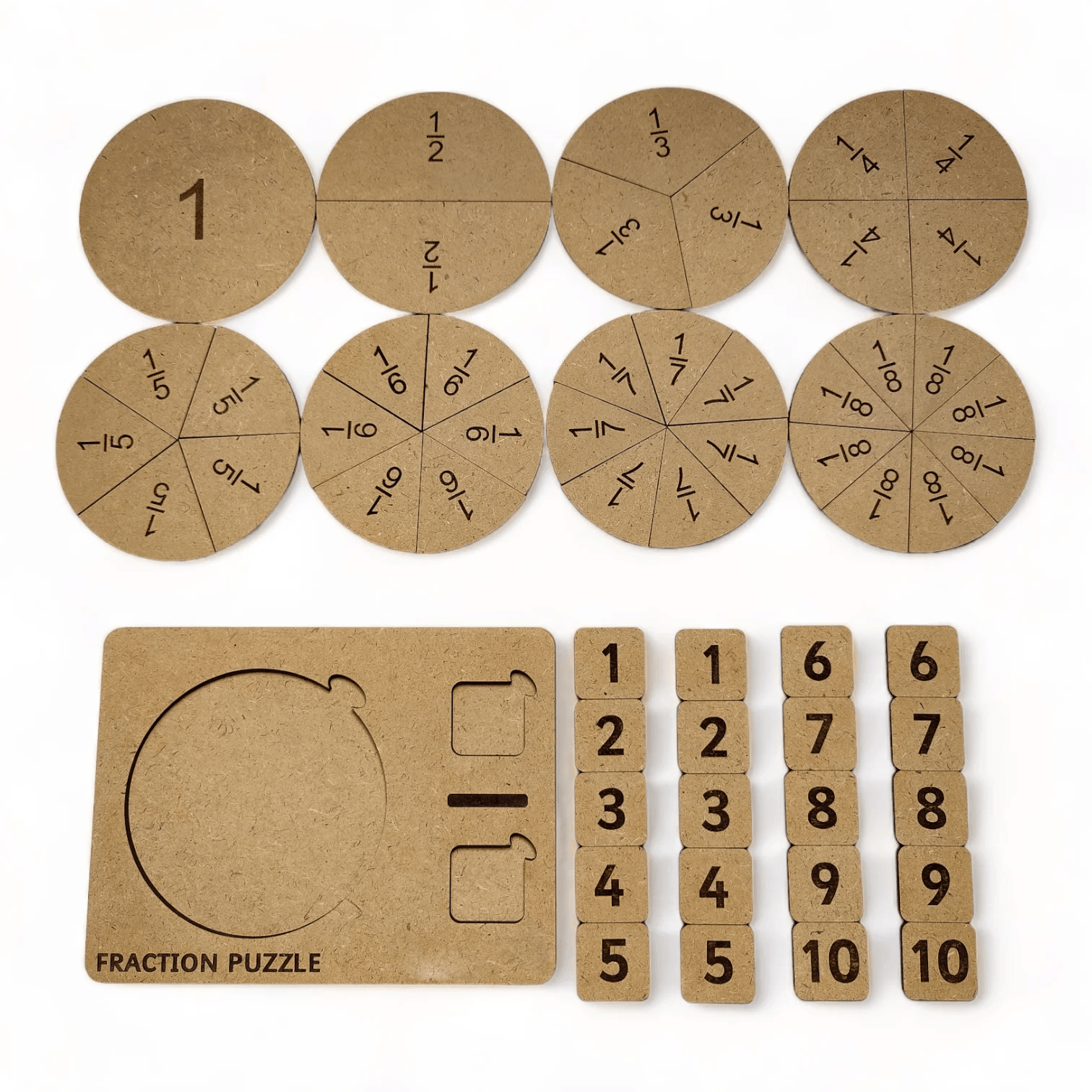 Fraction Puzzle - ICraft asia