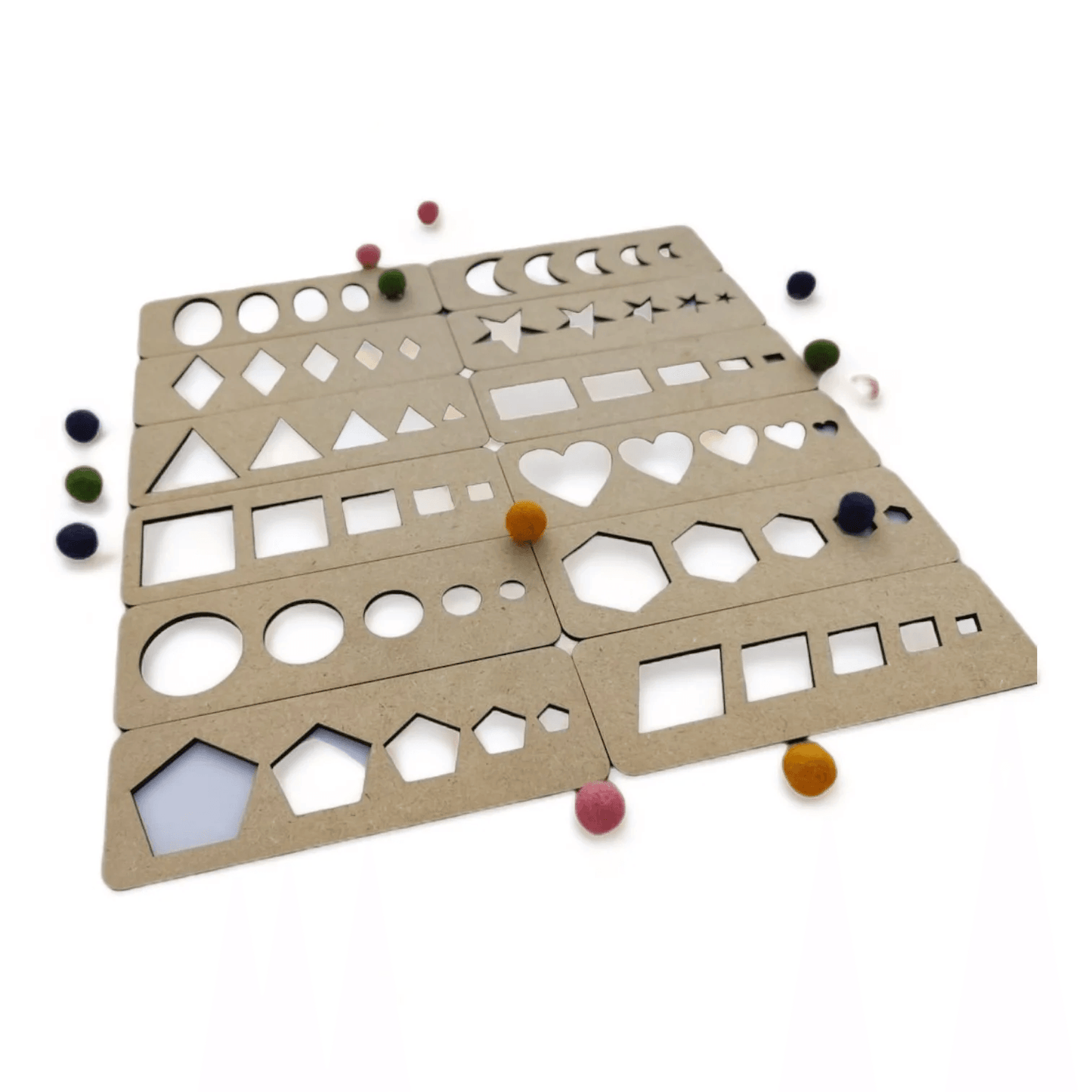 Pre-writing Shape Stencil - ICraft asia