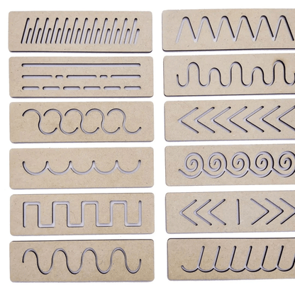 Pre Writing Stencil Length - ICraft asia