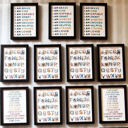 Birthday Return Gifts Customised Wall Art Sets (Framed)