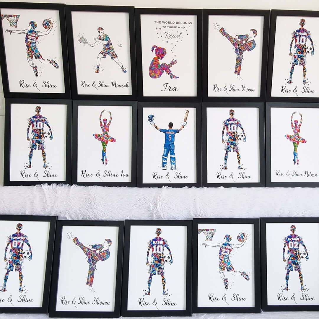 Birthday Return Gifts Customised Wall Art Sets (Framed)