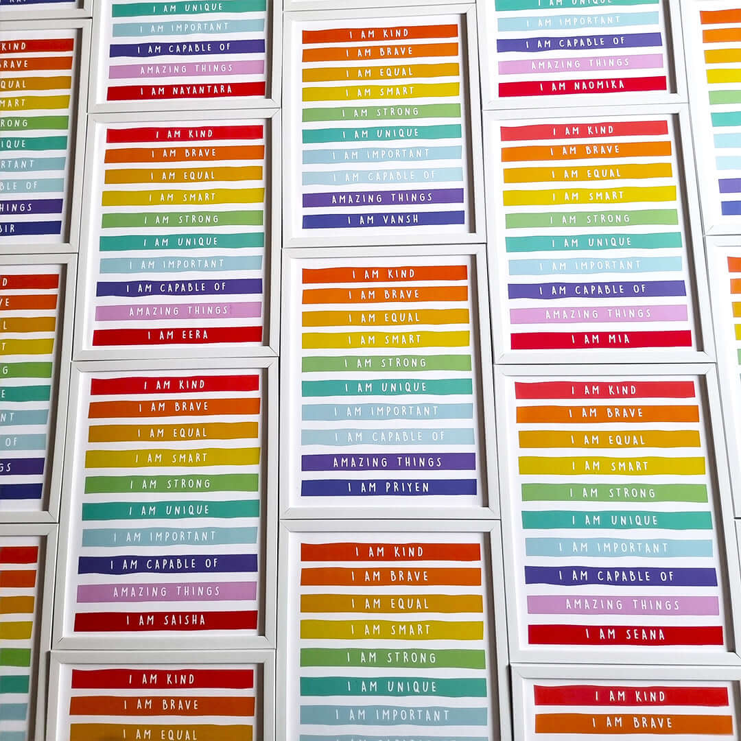 Birthday Return Gifts Customised Wall Art Sets (Framed)