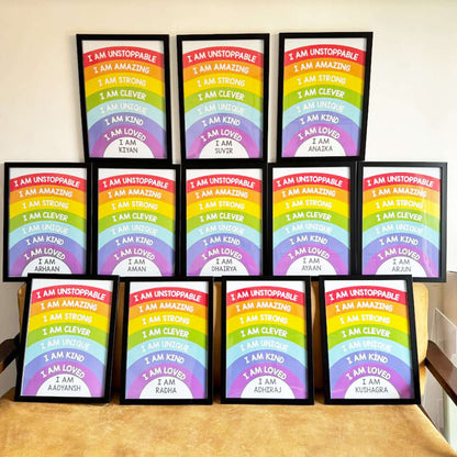 Birthday Return Gifts Customised Wall Art Sets (Framed)