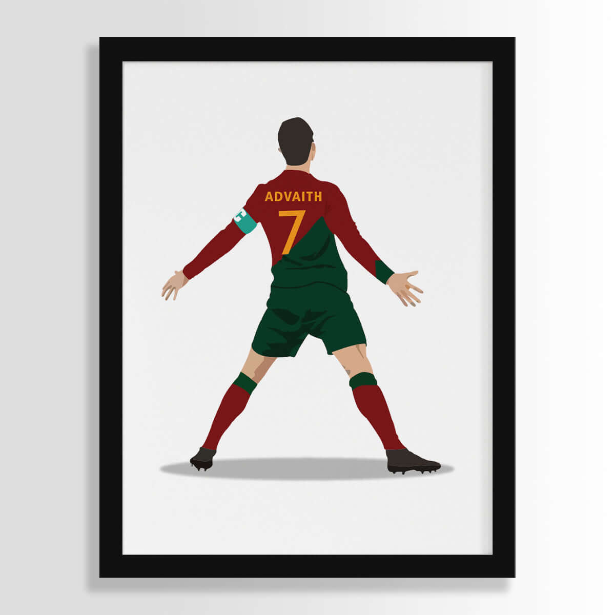 Cristiano Ronaldo Personalized Wall Art (Framed Set of 3)