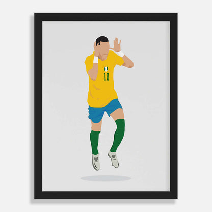 Neymar Jr Personalized Wall Art (Framed Set of 3)